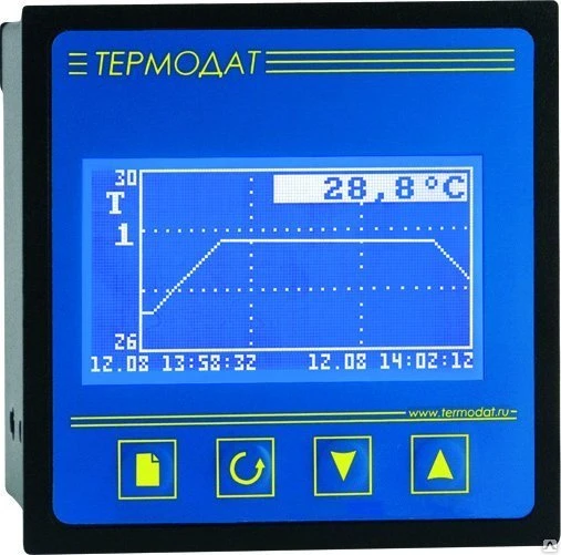 Фото Прибор Термодат-16Е5/1УВ/1В/2Р/1С/1Т/485/2М
в