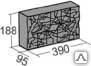 фото Камень облицовочный полнотелый «ломаный» б/ц