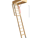 фото Лестница чердачная складная Деке 70х120х300 см, LUX