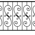 фото Кованые перила КП-4