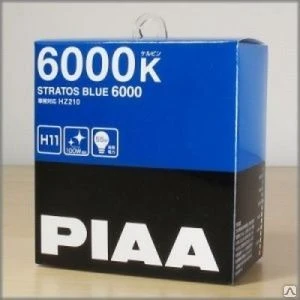 Фото Газонаполненные лампы PIAA H11 6000K