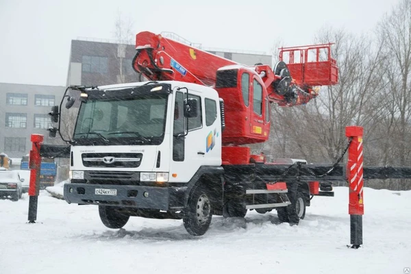 Фото Аренда автогидроподъемника ПСС-131.18Э на шасси ГАЗ-33086