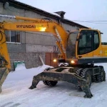 фото Аренда экскаватора полноповоротного Hyundai R-140