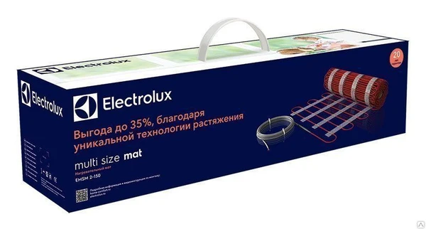 Фото Сверхтонкий нагревательный мат Electrolux Multi Size Mat на эластичной осно