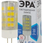 фото Лампа светодиодная JC-3.5w-220V-corn ceramics-840-G4 280лм ЭРА Б0027856