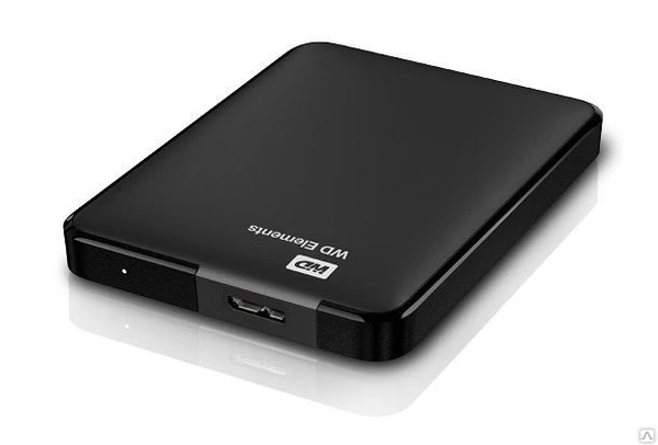 Фото Внешний жесткий диск 2.5" 500Gb WD Elements Portable 
WDBUZG5000ABK-EESN, U