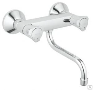 Фото Смеситель Grohe СО 31187001 для кухни настенный