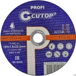 фото Круг отрезной 180х1.8x22,2 мм CUTOP Profi FIT, 39990т