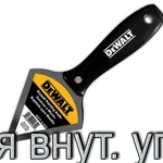 фото DeWalt, шпатель для внутренних углов