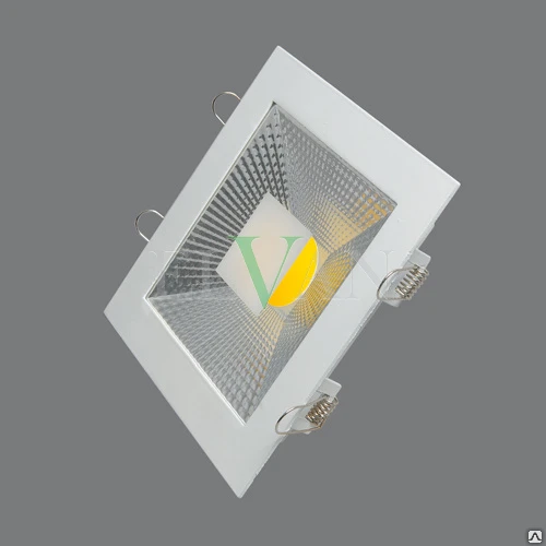 Фото 704SQ-15-3000K Светильник встраиваемый,квадратный,LED,15W