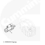 фото Стартер Cummins 24V 6KW Prestolite Electric M93R3001SE 4948058