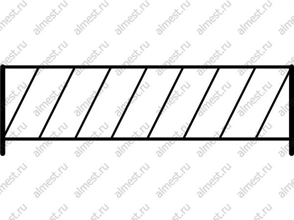 Фото Ограждение газонное AB-5010 эконом