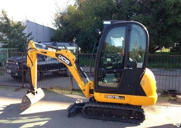 Фото Джейсиби мини экскаватор JCB 8016 CTS в