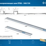 Фото №2 Направляющая шина 32332-3 Зубр ППШ-300 / длина 3 м