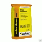 фото Weber.therm MW Клеевая смесь для минеральной ваты 25 кг