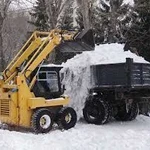 фото Аренда мини погрузчика для уборки снега