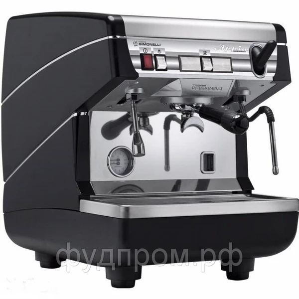 Фото Кофемашина рожковая NUOVA SIMONELLI APPIA II 1 GR S 220V высокая группа полуавтомат