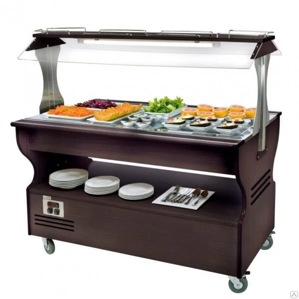 Фото Салат-бары охлаждаемые Roller Grill SB 40 F Wenge