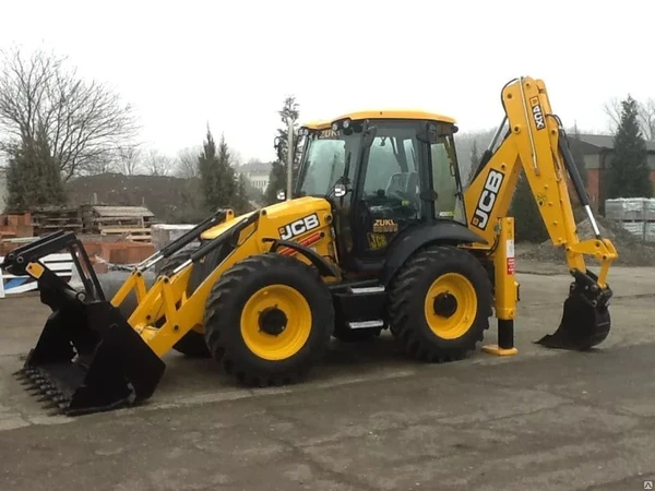 Фото Услуги экскаватора-погрузчика JCB 4CX