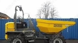 Фото Аренда думпера (мини-самосвала) Wacker Neuson DW60, Москва