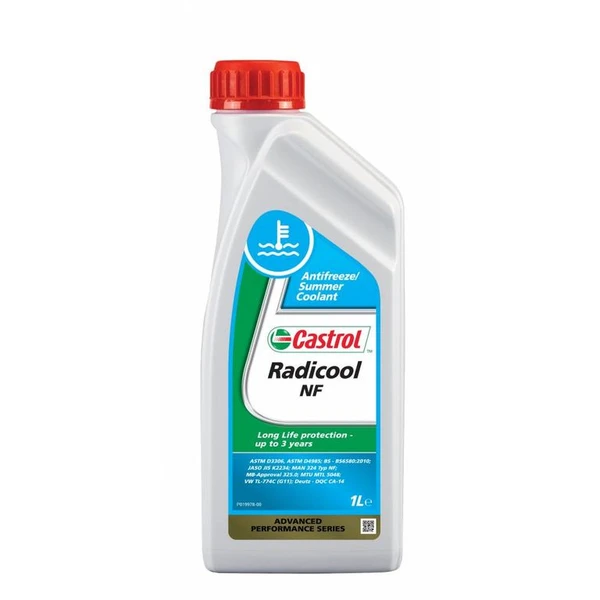 Фото Антифриз сине-зелёный концентрат Castrol Radicool NF (1л.) 15C2AF