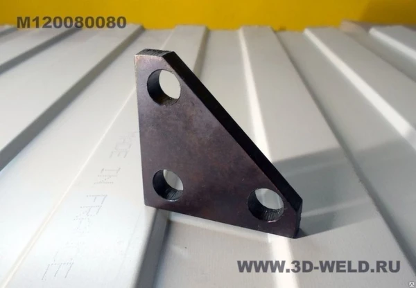 Фото Уголок 45 градусов для сварочного стола D16 3D-Weld M12080080 3D-Weld MOD12