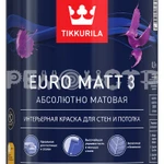 фото Краска интер  0,9л база С лат мат Tikkurila EURO MATT_3 (6) (ЭК) П