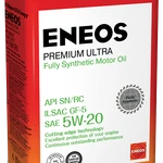 фото Масло моторное ENEOS Premium Ultra 5W-20 4 л. 100 % Sint. SN