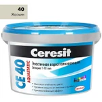 фото Затирка эластичная для швов Ceresit CE 40 Aquastatic N40 Жасмин 1кг