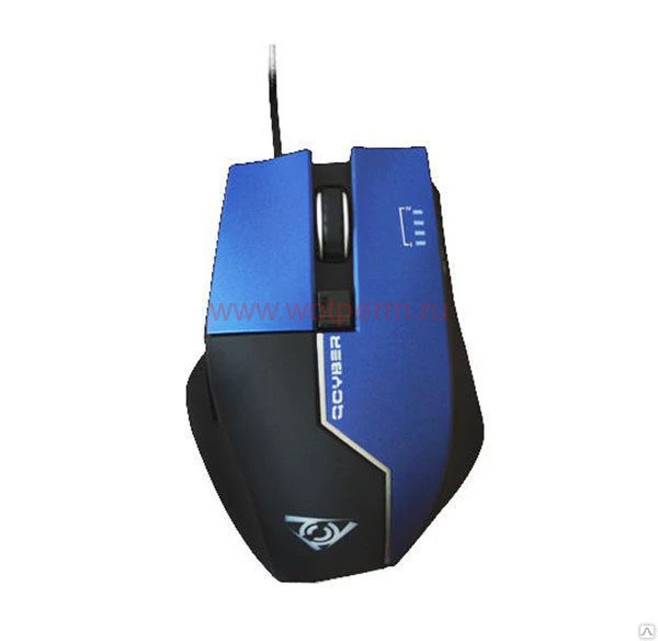 Фото Игровая мышь Qcyber Zorg Blue USB + 1000 Gold WoT