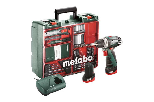 Фото Винтоверт аккумуляторный PowerMaxx BS Basic Set 2х2.0Ач с наб.осн Metabo 600080880