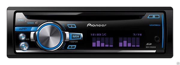 Фото Автомобильная магнитола Pioneer DEH-X7650SD 1Din CD/MP3