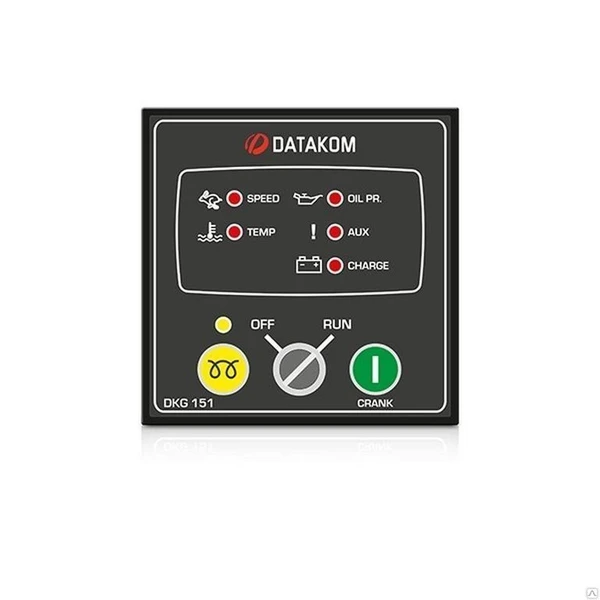 Фото Ручной запуск генератора Datakom DKG-151 (релейные выходы 10А)