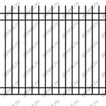 фото Секция заборная ННЗ-001 1,5м