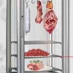 фото Шкаф холодильный островной Tecfrigo MEAT 550 бронз.(д/вызревания мяса)