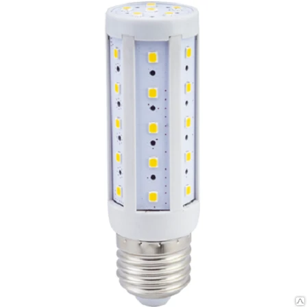 Фото Лампа светодиодная Ecola Corn LED 9,5W 220V E27 4000K кукуруза 54LED 120x41