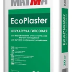 фото Штукатурка гипсовая "EcoLayer", фас. 30кг Магма 1п=40шт