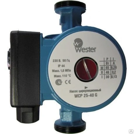 Фото Насос Wester WCP 25-60G (с гайками)