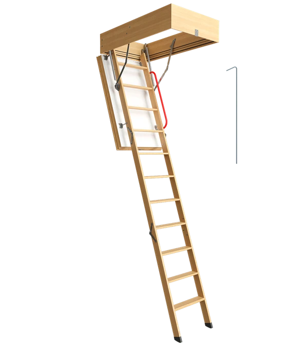 Фото Лестница чердачная складная Деке 70х120х300 см, LUX