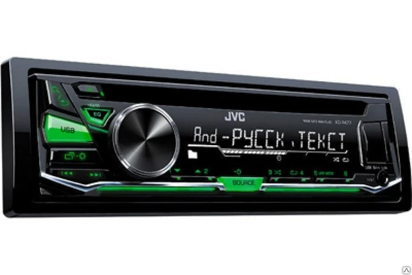 Фото Автомобильная магнитола JVC KD-R477 1Din CD/MP3