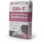 фото Штукатурка цементная Timtek 330-T для машинного и ручного нанесения 5-40 мм 25 кг 54 шт/пал.