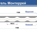 фото Уплотнитель Монтеррей х 1100