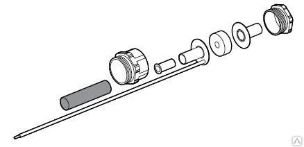 Фото Подсоединительный комплект для кабелей FHT, FMT Raychem C 20-02-F