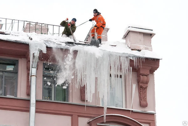 Фото Удаление сосулек