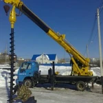 фото Бур в аренду с водителем-оператором