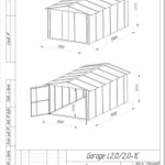 фото Качественная сборка гаража по чертежам