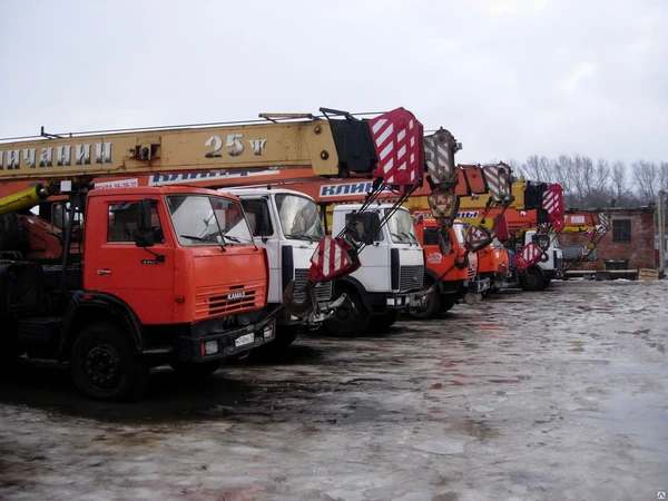 Фото Услуги аренды автокрана (такелаж) 14.16.25.50 тонн