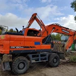 Фото №2 Аренда колесного экскаватора Doosan DX190W, Казань