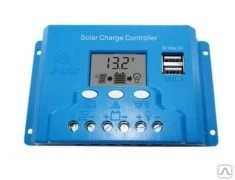 Фото SOLAR 10A 12/24V LCD Контроллер заряда солнечных батарей