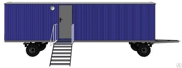 Фото Вагон-дом на шасси санузел на 5 кабинок 9СаУ